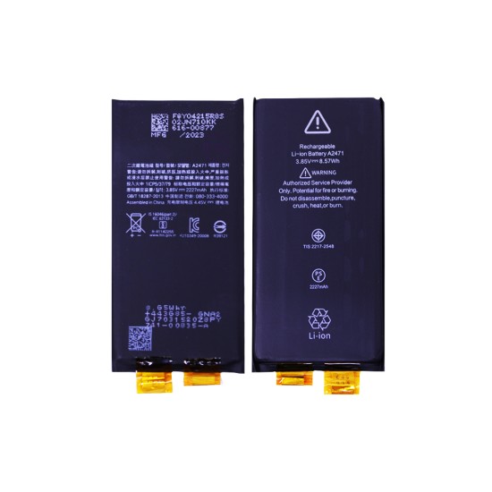 Battery A2471 without flex for Apple iPhone 12 Mini 2227mAh